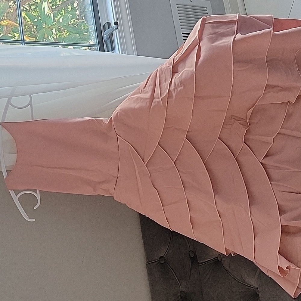 Mia Belle Girls NEW girls pink dress size 10/12